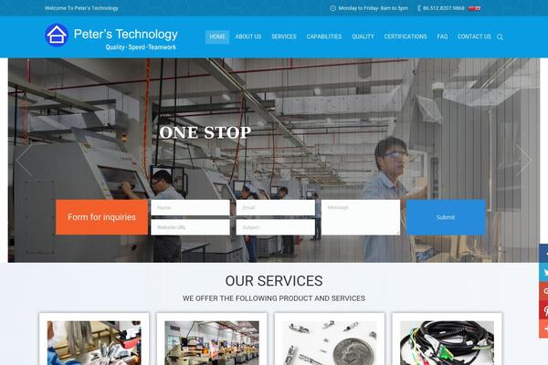 Site using Image Hover Effects plugin