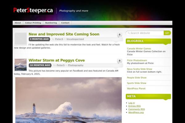 Mystique theme site design template sample