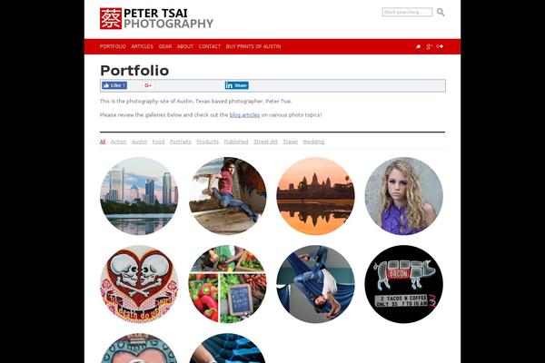Site using Add Twitter, Facebook Like, Google plus one Social share plugin