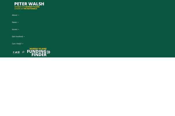 The7 Child theme site design template sample