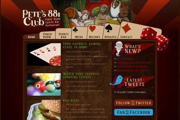 petes881club.com site used Petes
