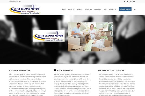 Site using GS Testimonial Slider plugin