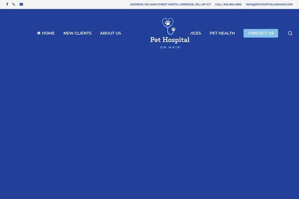Site using Salient-social plugin