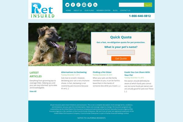 Yasmin theme site design template sample