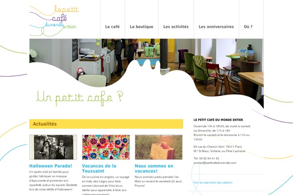 petitcafedumonde.com site used Delicious Magazine