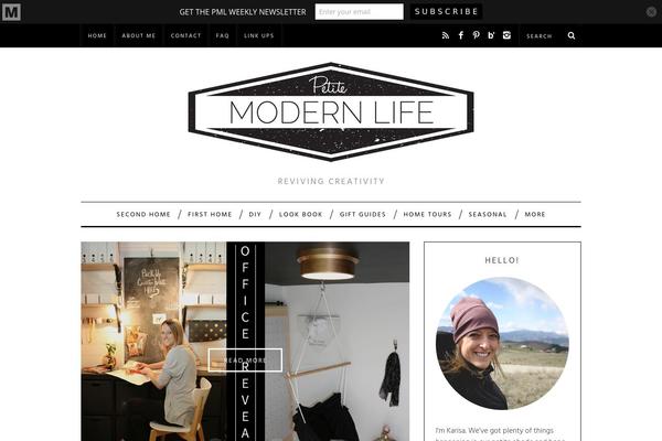 petitemodernlife.com site used Hello_co