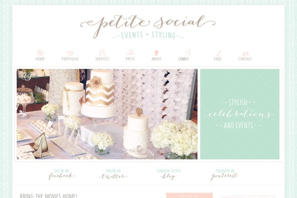 Site using Alpine PhotoTile for Pinterest plugin