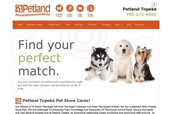 petlandtopeka.com site used Petland-pep