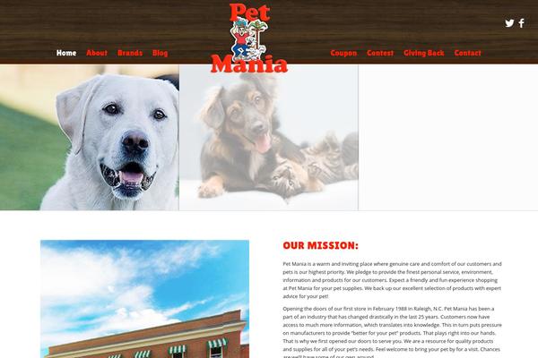 Glow theme site design template sample