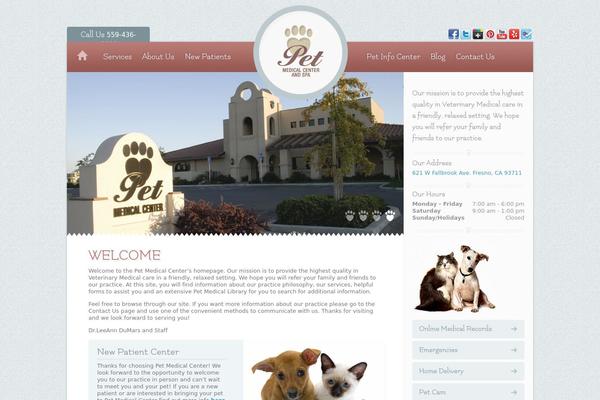 Pm theme site design template sample