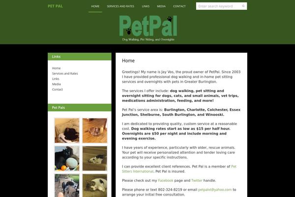 Green Garden theme site design template sample