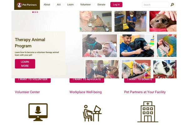 petpartners.org site used Petpartners