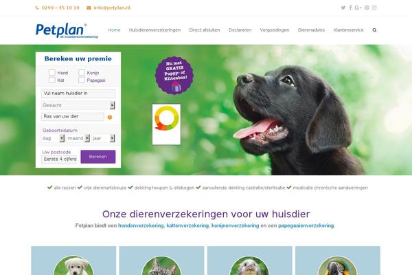 petplan.nl site used Petplan