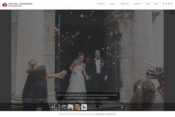 Expression theme site design template sample
