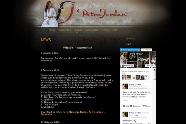 Site using CafePress Widget plugin
