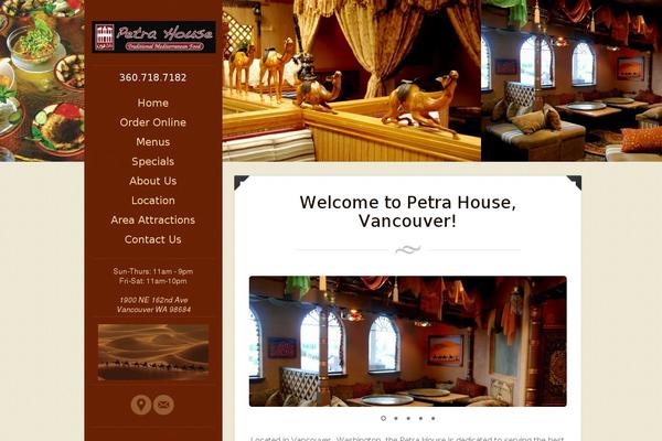 Eatery theme site design template sample
