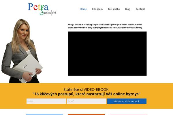 MioWeb theme site design template sample
