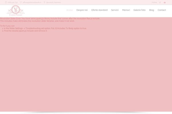 Site using Revslider-particles-addon plugin