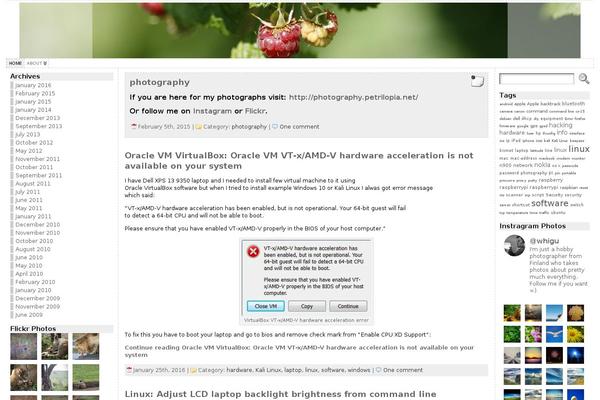 petrilopia.net site used Smntcs-retro