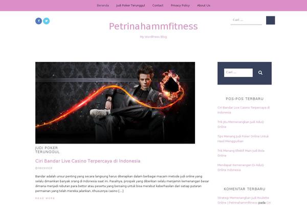 petrinahammfitness.com site used Versatile