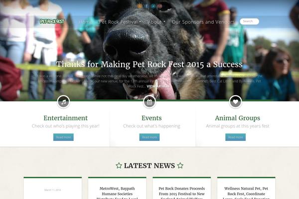 petrockfest.org site used Clinto