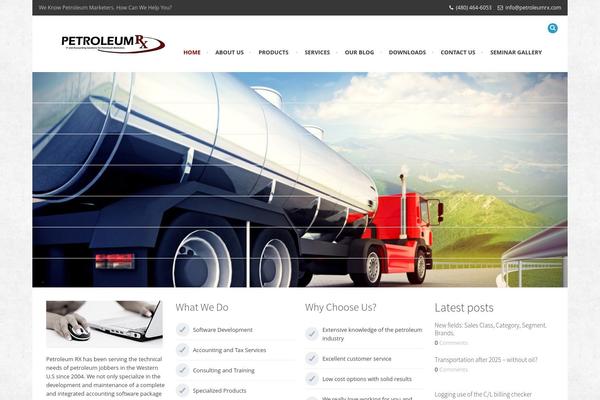 Rocco theme site design template sample