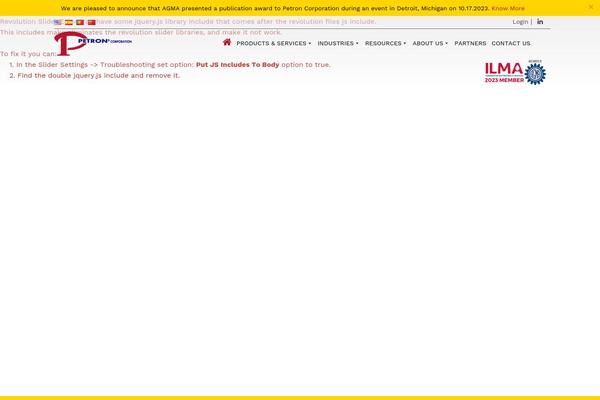 petroncorp.com site used Petron