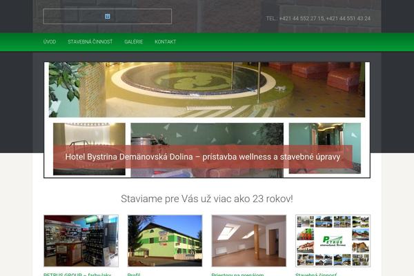 petruslm.sk site used Builders