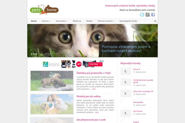 pets4home.cz site used Modernize