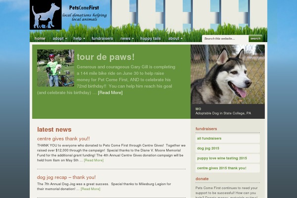 Site using The Events Calendar plugin