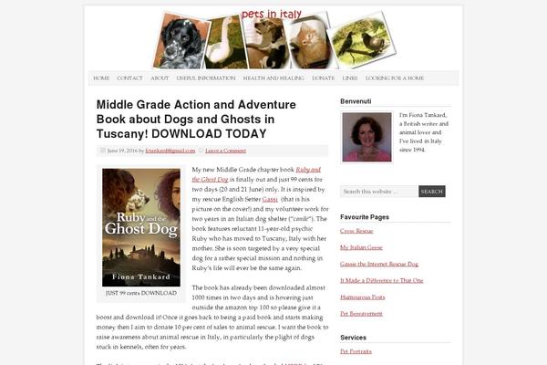 Prose theme site design template sample