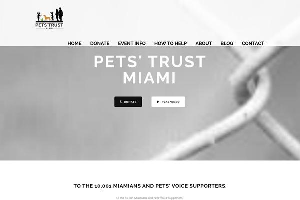 Momentum theme site design template sample