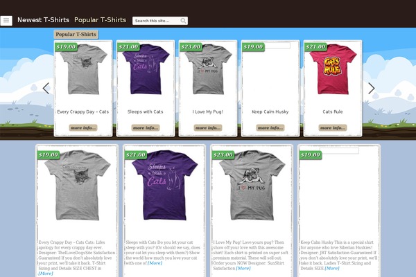 petstshirt.com site used Covertshirtstore