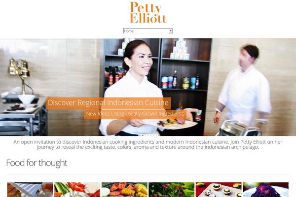 Gentle theme site design template sample