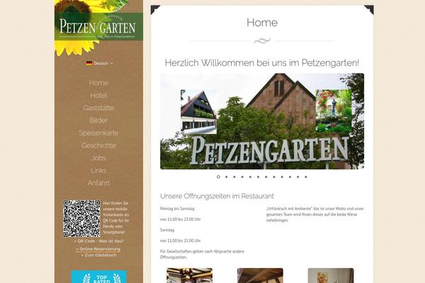 Eatery theme site design template sample