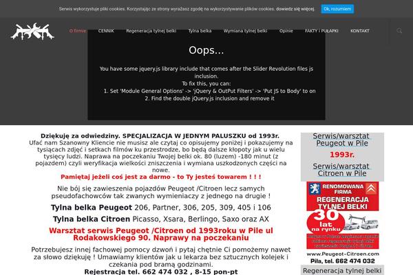 Site using Cookie Consent plugin