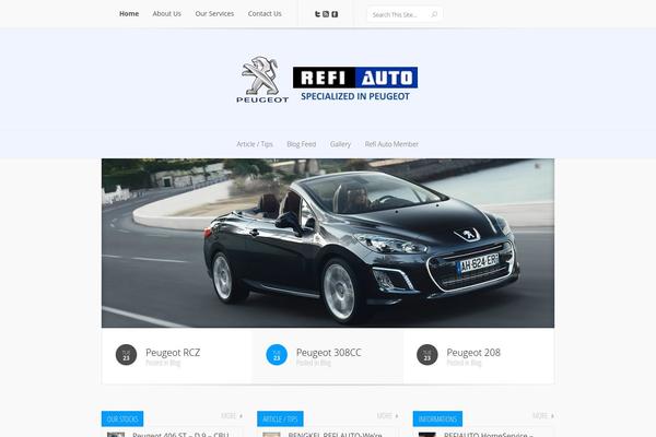 Lucid theme site design template sample