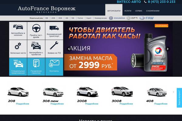 Site using Automotive plugin