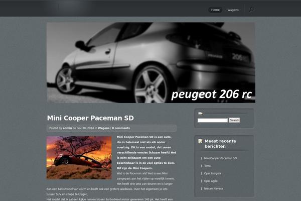 Lumin theme site design template sample