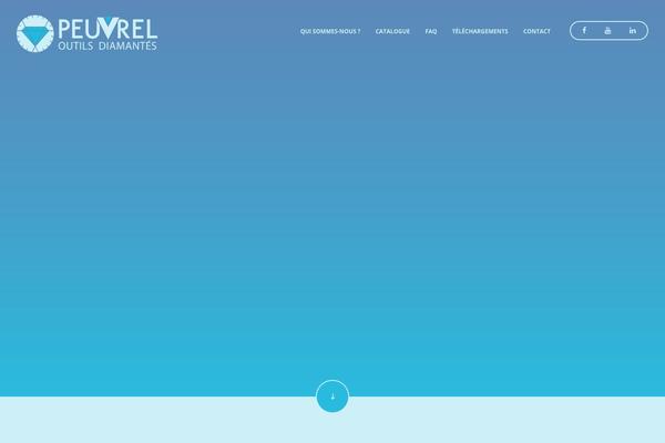 Incubator theme site design template sample