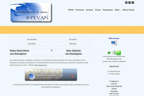 Quark theme site design template sample