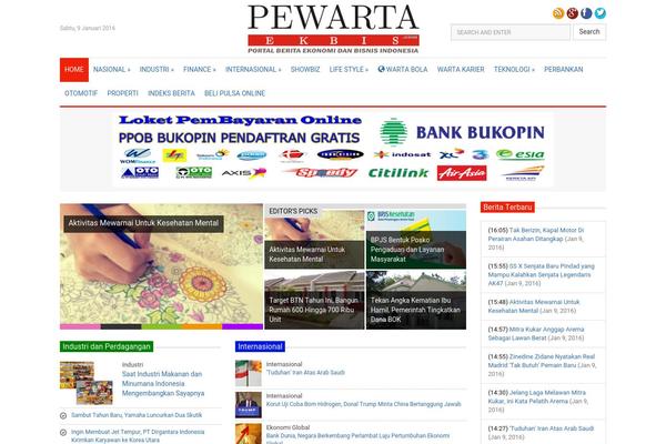 Optimumag theme websites examples