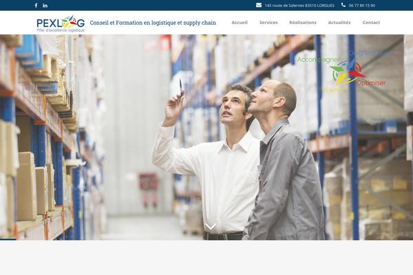 Manufacturing theme site design template sample
