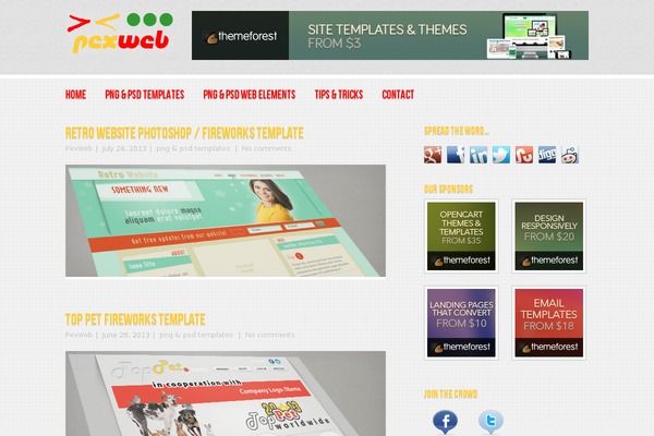 Accentbox theme site design template sample