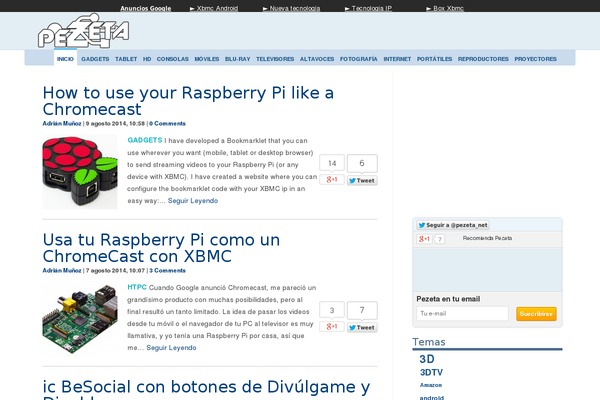 Site using ic BeSocial plugin