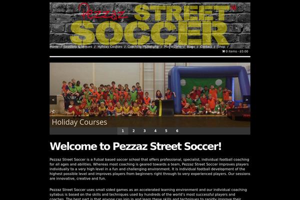 Brick theme site design template sample