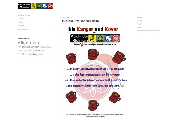 Ari theme site design template sample