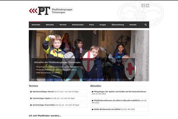 Centum theme site design template sample