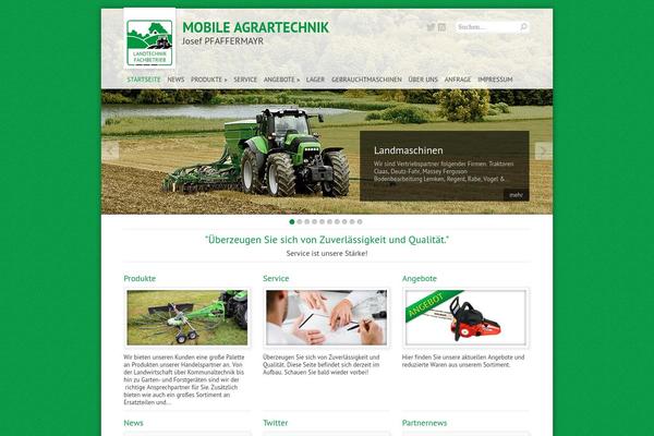 Chameleon theme site design template sample