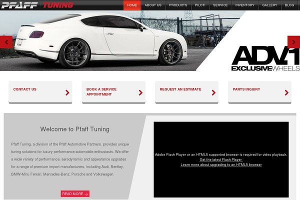 pfafftuning.com site used Pfaff-audi